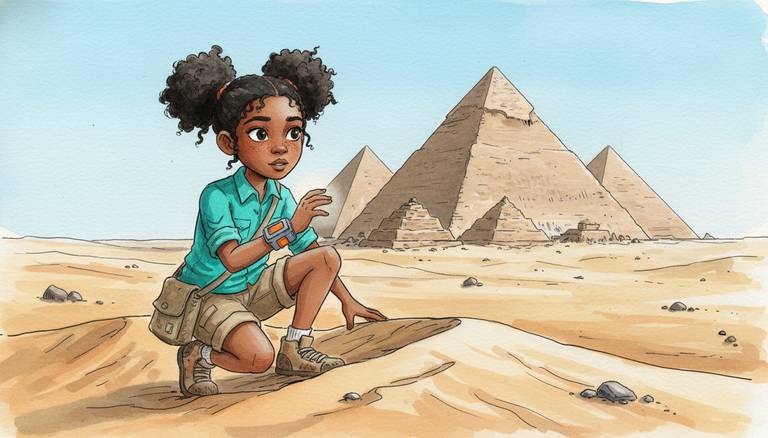 Don’t Touch the Pyramids episode from Chrono Cadet